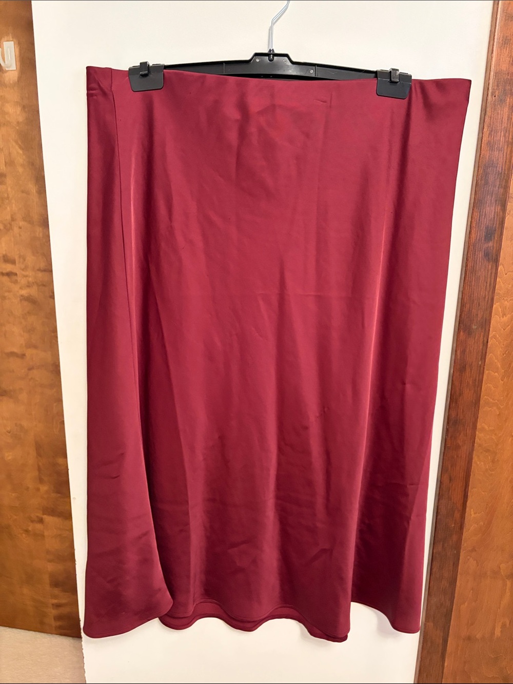 H&M Burgundy/Maroon Maxi Skirt